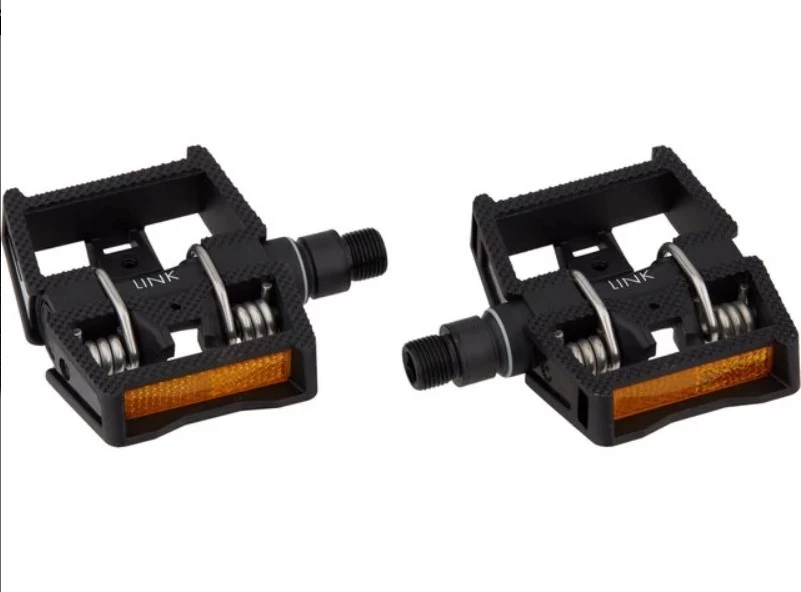 Педалі контактні TIME ATAC LINK Hybrid/City pedal, including ATAC Easy cleats, Black, 00.6718.012.000